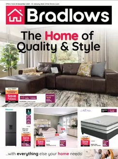 Bradlows catalogue in Polokwane | The Home Of Quality & Style | 2025-12-29T00:00:00.000Z - 2026-01-14T00:00:00.000Z