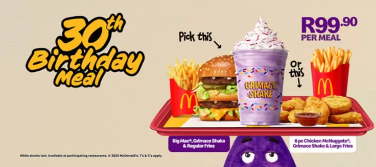 McDonald's catalogue in Jane Furse | McDonald's Sale | 2025-12-30T00:00:00.000Z - 2026-01-13T00:00:00.000Z