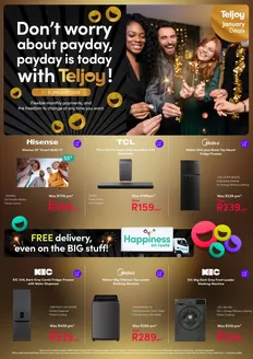 Teljoy catalogue in Randburg | Teljoy January Deals | 2026-01-05T00:00:00.000Z - 2026-01-31T00:00:00.000Z