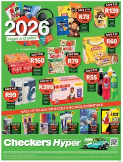 Checkers Hyper catalogue in Bloemfontein | Checkers Hyper January Mid-Month Promotion Gauteng | 2026-01-04T00:00:00.000Z - 2026-01-18T00:00:00.000Z