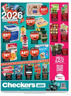 Checkers Hyper catalogue in Bloemfontein | Checkers January Mid-Month Promotion Northern Cape | 2026-01-04T00:00:00.000Z - 2026-01-18T00:00:00.000Z
