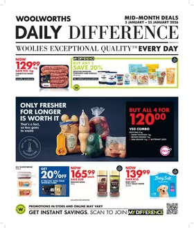 Woolworths catalogue in Komatipoort | Catalog Woolworths | 2026-01-05T00:00:00.000Z - 2026-01-25T00:00:00.000Z
