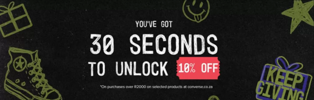 Converse catalogue in Komatipoort | Converse Sale | 2026-01-06T00:00:00.000Z - 2026-01-20T00:00:00.000Z