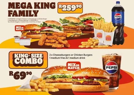 Burger King catalogue in Bloemfontein | Mega King Family | 2026-01-08T00:00:00.000Z - 2026-01-22T00:00:00.000Z