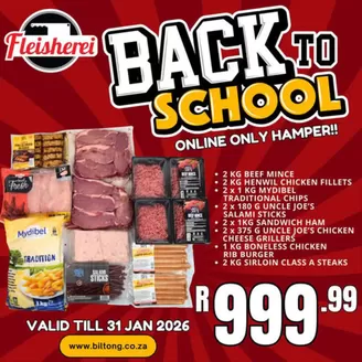 Biltong catalogue in Bloemfontein | Back To School | 2026-01-13T00:00:00.000Z - 2026-01-27T00:00:00.000Z