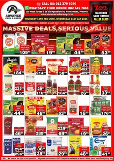 Advance Cash n Carry catalogue in Manguzi | Advance Cash n Carry weekly specials | 2026-01-15T00:00:00.000Z - 2026-01-21T00:00:00.000Z