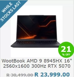 Wootware catalogue in Johannesburg | Wootware Sale | 2026-01-16T00:00:00.000Z - 2026-01-30T00:00:00.000Z