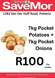 Spar Savemor catalogue in Roodepoort | Spar Savemor Sale | 2026-01-16T00:00:00.000Z - 2026-01-18T00:00:00.000Z