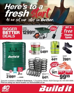Build It catalogue in Krugersdorp | Current deals and offers | 2026-01-22T00:00:00.000Z - 2026-02-07T00:00:00.000Z