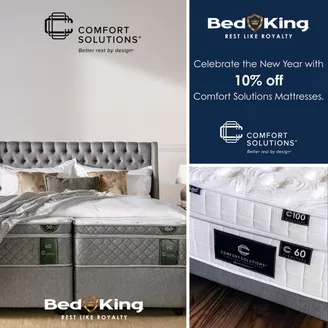 Bed King catalogue in Rustenburg | Bed King Promo | 2026-01-19T00:00:00.000Z - 2026-02-02T00:00:00.000Z