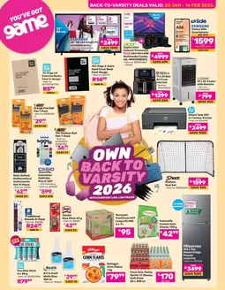 Game catalogue in Pinetown | Top offers for smart savers | 2026-01-20T00:00:00.000Z - 2026-02-16T00:00:00.000Z