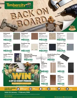 Timbercity catalogue in Mabopane | TAF074 TC Nam Back on Board HR PDF1 | 2026-01-26T00:00:00.000Z - 2026-02-07T00:00:00.000Z
