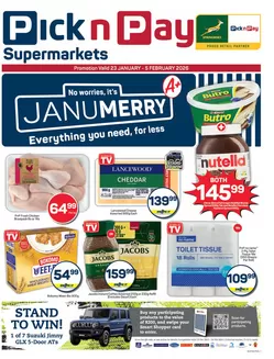 Pick n Pay catalogue in Ermelo | Current deals and offers | 2026-01-23T00:00:00.000Z - 2026-02-05T00:00:00.000Z