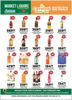 Diamond Discount Liquor catalogue in Ermelo | Carnival Now On | 2026-01-23T00:00:00.000Z - 2026-02-01T00:00:00.000Z