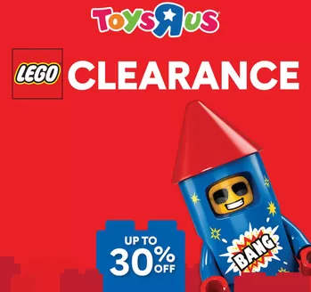 ToysRUs catalogue | Lego Clearance | 2026-01-26T00:00:00.000Z - 2026-02-09T00:00:00.000Z