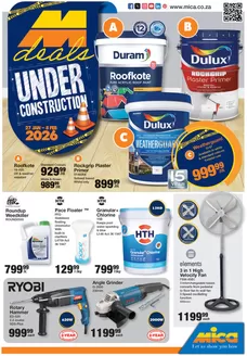 Mica catalogue in Mtubatuba | Top offers for smart savers | 2026-01-27T00:00:00.000Z - 2026-02-08T00:00:00.000Z