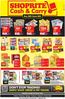 Shoprite catalogue in Bloemfontein | Great discounts on selected products | 2026-01-26T00:00:00.000Z - 2026-02-08T00:00:00.000Z