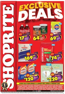 Shoprite catalogue in Bloemfontein | Shoprite January Price Exclusive 26 January - 8 February | 2026-01-26T00:00:00.000Z - 2026-02-08T00:00:00.000Z