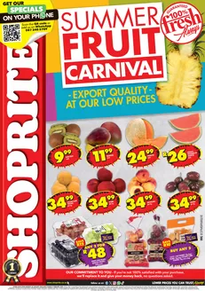 Shoprite catalogue in Centurion | Shoprite Summer Fruit Deals Eastern Cape 26 January - 8 February | 2026-01-26T00:00:00.000Z - 2026-02-08T00:00:00.000Z