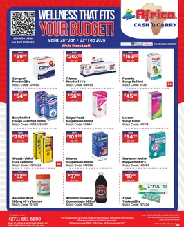 Africa Cash & Carry catalogue in Ga-Rankuwa | Wednesday Promo | 2026-01-28T00:00:00.000Z - 2026-02-03T00:00:00.000Z