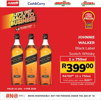 Jumbo catalogue in Dutywa | Let's Get Back To Business | 2026-01-30T00:00:00.000Z - 2026-02-04T00:00:00.000Z