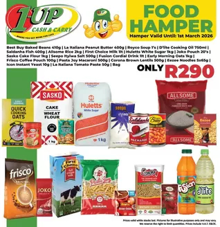 1UP catalogue in Christiana | Great offer for all customers | 2026-01-31T00:00:00.000Z - 2026-03-01T00:00:00.000Z