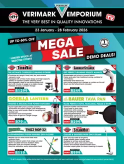 Verimark catalogue in Kraaifontein | Mega Sale | 2026-02-02T00:00:00.000Z - 2026-02-28T00:00:00.000Z