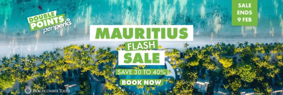 Pentravel catalogue | Mauritius Flash Sale | 2026-02-02T00:00:00.000Z - 2026-02-09T00:00:00.000Z