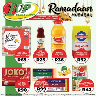1UP catalogue in Emalahleni | Ramadaan Mubarak | 2026-02-02T00:00:00.000Z - 2026-02-16T00:00:00.000Z
