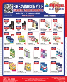 Africa Cash & Carry catalogue in Newcastle | Wednesday Promo | 2026-02-04T00:00:00.000Z - 2026-02-10T00:00:00.000Z
