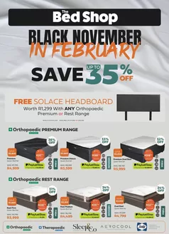 The Bed Shop catalogue in Sandton | Our best deals for you | 2026-02-01T00:00:00.000Z - 2026-02-28T00:00:00.000Z
