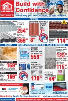 Cashbuild catalogue in Welkom | Our best offers for you | 2026-02-06T00:00:00.000Z - 2026-03-15T00:00:00.000Z