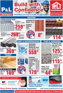 Cashbuild catalogue in Springs | Top deals and discounts | 2026-02-06T00:00:00.000Z - 2026-03-15T00:00:00.000Z