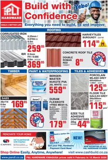 Cashbuild catalogue in Springs | Current special promotions | 2026-02-06T00:00:00.000Z - 2026-03-15T00:00:00.000Z