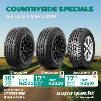 Supa Quick catalogue in Welkom | Supa Quick Sale | 2026-02-05T00:00:00.000Z - 2026-03-31T00:00:00.000Z