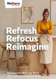 Bidvest Waltons catalogue in Sandton | Refresh Refocus Reimagine | 2026-02-05T00:00:00.000Z - 2026-02-28T00:00:00.000Z