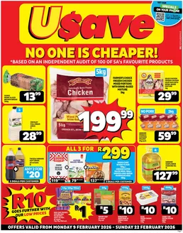 Usave catalogue in Vuwani | Ecusavepricesavings09feb22feb2026 | 2026-02-09T00:00:00.000Z - 2026-02-22T00:00:00.000Z