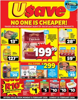 Usave catalogue in Vuwani | Ncusavepricesavings09feb22feb2026 | 2026-02-09T00:00:00.000Z - 2026-02-22T00:00:00.000Z