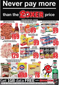 Boxer catalogue in Saselamani | WC February MM | 2026-02-09T00:00:00.000Z - 2026-02-22T00:00:00.000Z