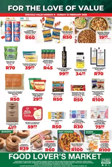 Food Lover's Market catalogue in Sishen | For The Love Of Value | 2026-02-09T00:00:00.000Z - 2026-02-15T00:00:00.000Z