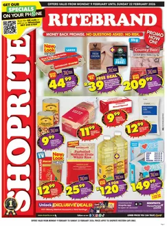 Shoprite catalogue | Shoprite Ritebrand Savings Western Cape 9 February - 22 February | 2026-02-09T00:00:00.000Z - 2026-02-22T00:00:00.000Z