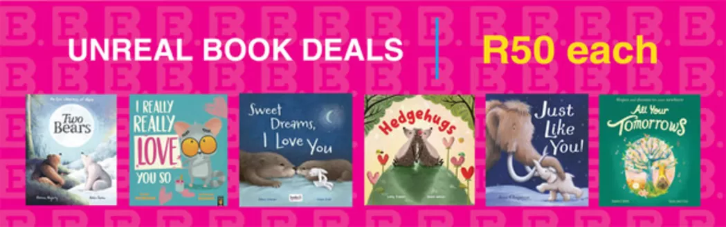 Exclusive Books catalogue in Bloemfontein | Unreal book deals | 2026-02-11T00:00:00.000Z - 2026-02-25T00:00:00.000Z