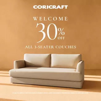 Coricraft catalogue | Coricraft Sale | 2026-02-12T00:00:00.000Z - 2026-03-03T00:00:00.000Z