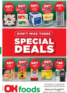 OK Foods catalogue | Offers for bargain hunters | 2026-02-11T00:00:00.000Z - 2026-02-22T00:00:00.000Z