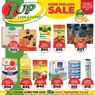 1UP catalogue in Thohoyandou | More For Less Sale | 2026-02-20T00:00:00.000Z - 2026-03-09T00:00:00.000Z