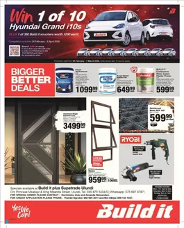 Build It catalogue | Our best offers for you | 2026-02-24T00:00:00.000Z - 2026-03-07T00:00:00.000Z