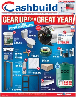 Cashbuild catalogue in Cape Town | New offers to discover | 2026-02-23T00:00:00.000Z - 2026-03-09T00:00:00.000Z