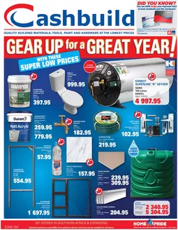 Cashbuild catalogue in Cape Town | Top offers for all bargain hunters | 2026-02-23T00:00:00.000Z - 2026-03-09T00:00:00.000Z