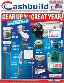 Cashbuild catalogue in Cape Town | Special offers for you | 2026-02-23T00:00:00.000Z - 2026-03-09T00:00:00.000Z