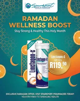Sparkport catalogue in Groblersdal | Ramadan Wellness Boost | 2026-02-23T00:00:00.000Z - 2026-03-09T00:00:00.000Z